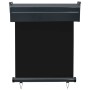 Black balcony side awning 65x250 cm by , Umbrellas - Ref: Foro24-48400, Price: 59,45 €, Discount: %