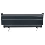 Black balcony side awning 65x250 cm by , Umbrellas - Ref: Foro24-48400, Price: 59,45 €, Discount: %