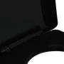 Soft-close and quick-release black toilet seat cover by vidaXL, Toilet and bidet seats - Ref: Foro24-145023, Price: 38,84 €, ...