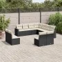 11-piece garden sofa set and black synthetic rattan cushions by , Modular outdoor sofas - Ref: Foro24-3251463, Price: 611,68 ...