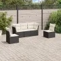 5-piece garden furniture set and black synthetic rattan cushions by , Garden sets - Ref: Foro24-3217346, Price: 302,92 €, Dis...