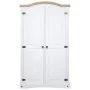 White Corona style Mexican pine wood cabinet with 2 doors by vidaXL, Wardrobes - Ref: Foro24-282620, Price: 306,09 €, Discoun...