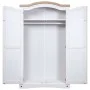 White Corona style Mexican pine wood cabinet with 2 doors by vidaXL, Wardrobes - Ref: Foro24-282620, Price: 306,09 €, Discoun...