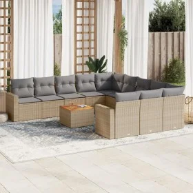 12-piece garden sofa set and brown synthetic rattan cushions by , Modular outdoor sofas - Ref: Foro24-3224351, Price: 717,75 ...