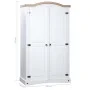 White Corona style Mexican pine wood cabinet with 2 doors by vidaXL, Wardrobes - Ref: Foro24-282620, Price: 306,09 €, Discoun...