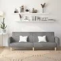 2 seater sofa bed light gray fabric by , Sofas - Ref: Foro24-375784, Price: 271,10 €, Discount: %