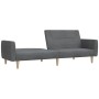 2 seater sofa bed light gray fabric by , Sofas - Ref: Foro24-375784, Price: 275,89 €, Discount: %