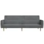 2 seater sofa bed light gray fabric by , Sofas - Ref: Foro24-375784, Price: 271,10 €, Discount: %