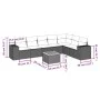 Garden sofa set with beige cushions 8 pcs PE rattan by , Garden sets - Ref: Foro24-3257809, Price: 523,54 €, Discount: %