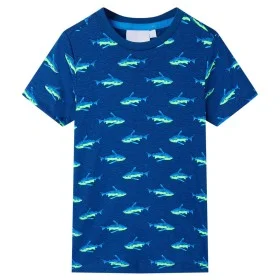 Dark blue children's t-shirt 92 by , Kids T-shirts - Ref: Foro24-12304, Price: 7,85 €, Discount: %