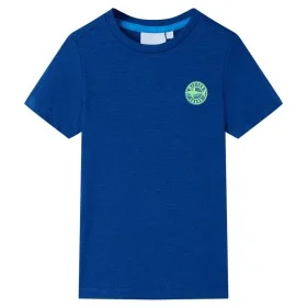 Dunkelblaues Kinder-T-Shirt 140 von , Kinder-T-Shirts - Ref: Foro24-12338, Preis: 7,61 €, Rabatt: %