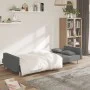 2-seater sofa bed with two pillows in light gray fabric by , Sofas - Ref: Foro24-375799, Price: 278,95 €, Discount: %