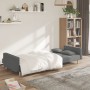 2-Sitzer-Schlafsofa mit zwei Kissen aus hellgrauem Stoff von , Sofas - Ref: Foro24-375799, Preis: 283,84 €, Rabatt: %