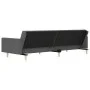 2-seater sofa bed with two pillows in light gray fabric by , Sofas - Ref: Foro24-375799, Price: 278,95 €, Discount: %