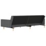 2-Sitzer-Schlafsofa mit zwei Kissen aus hellgrauem Stoff von , Sofas - Ref: Foro24-375799, Preis: 283,84 €, Rabatt: %