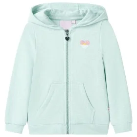 Kinder-Kapuzenpullover mit Reißverschluss, Hellmintgrün-Mix 92 von , Kinder-T-Shirts - Ref: Foro24-10989, Preis: 14,83 €, Rab...