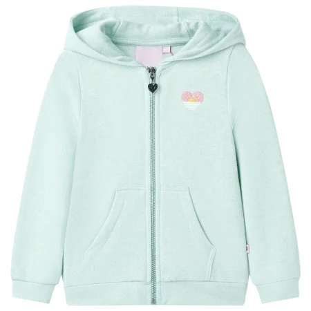 Kinder-Kapuzenpullover mit Reißverschluss, Hellmintgrün-Mix 92 von , Kinder-T-Shirts - Ref: Foro24-10989, Preis: 14,83 €, Rab...