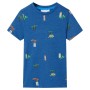 Children's t-shirt dark blue mélange 92 by , Kids T-shirts - Ref: Foro24-12229, Price: 9,00 €, Discount: %