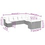 11-piece garden sofa set with beige synthetic rattan cushions by , Garden sets - Ref: Foro24-3218609, Price: 652,09 €, Discou...