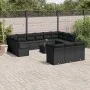14-piece garden sofa set with black synthetic rattan cushions by , Garden sets - Ref: Foro24-3218455, Price: 886,39 €, Discou...