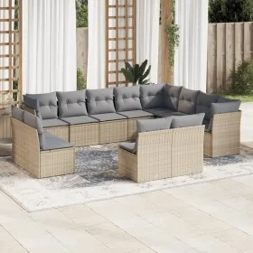 12-piece garden sofa set and brown synthetic rattan cushions by , Garden sets - Ref: Foro24-3218469, Price: 712,18 €, Discoun...