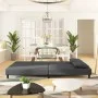 2-Sitzer-Schlafsofa mit zwei dunkelgrauen Samtkissen von , Sofas - Ref: Foro24-375911, Preis: 246,96 €, Rabatt: %