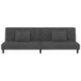 2-Sitzer-Schlafsofa mit zwei dunkelgrauen Samtkissen von , Sofas - Ref: Foro24-375911, Preis: 246,96 €, Rabatt: %