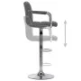 Küchenbarhocker 2 Einheiten hellgrauer Stoff von vidaXL, Küchenhocker - Ref: Foro24-283419, Preis: 137,42 €, Rabatt: %