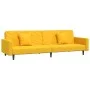 2-Sitzer-Schlafsofa mit zwei gelben Samtkissen von , Sofas - Ref: Foro24-375924, Preis: 272,86 €, Rabatt: %