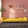 2-Sitzer-Schlafsofa mit zwei gelben Samtkissen von , Sofas - Ref: Foro24-375924, Preis: 272,86 €, Rabatt: %