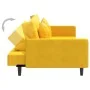 2-Sitzer-Schlafsofa mit zwei gelben Samtkissen von , Sofas - Ref: Foro24-375924, Preis: 272,86 €, Rabatt: %
