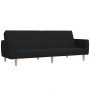2 seater black fabric sofa bed by , Sofas - Ref: Foro24-375786, Price: 275,57 €, Discount: %