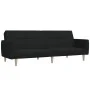 2-Sitzer-Schlafsofa aus schwarzem Stoff von , Sofas - Ref: Foro24-375786, Preis: 270,76 €, Rabatt: %