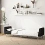 2-Sitzer-Schlafsofa aus schwarzem Stoff von , Sofas - Ref: Foro24-375786, Preis: 270,76 €, Rabatt: %