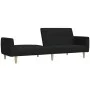 2-Sitzer-Schlafsofa aus schwarzem Stoff von , Sofas - Ref: Foro24-375786, Preis: 270,76 €, Rabatt: %
