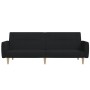 2 seater black fabric sofa bed by , Sofas - Ref: Foro24-375786, Price: 275,57 €, Discount: %