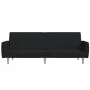 2-Sitzer-Schlafsofa aus schwarzem Stoff von , Sofas - Ref: Foro24-375786, Preis: 270,76 €, Rabatt: %