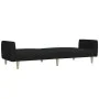 2-Sitzer-Schlafsofa aus schwarzem Stoff von , Sofas - Ref: Foro24-375786, Preis: 270,76 €, Rabatt: %