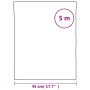 Transparente, graue, mattierte PVC-Fensterfolie, 45 x 500 cm von , Fensterfolien - Ref: Foro24-155811, Preis: 13,56 €, Rabatt: %
