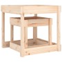 Mesas de arena 2 uds madera maciza de pino de , Estructuras para juegos al aire libre - Ref: Foro24-825051, Precio: 93,40 €
