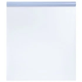 Transparent gray PVC frosted window film 90x1000 cm by , window films - Ref: Foro24-155818, Price: 21,21 €, Discount: %
