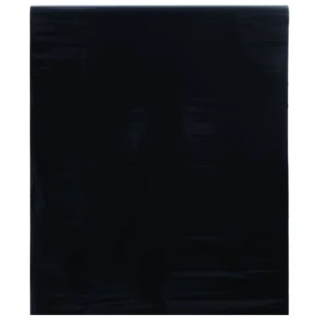 Statische, mattierte Fensterfolie aus schwarzem PVC, 45 x 1000 cm von , Fensterfolien - Ref: Foro24-155830, Preis: 17,59 €, R...
