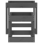 Mesas de arena 2 uds madera maciza de pino gris de , Estructuras para juegos al aire libre - Ref: Foro24-825053, Precio: 74,05 €