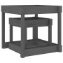 Sand tables 2 pcs solid gray pine wood by , Structures for outdoor games - Ref: Foro24-825053, Price: 73,41 €, Discount: %