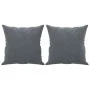 2-Sitzer-Sofa mit dunkelgrauen Samtkissen 120 cm von , Sofas - Ref: Foro24-3200936, Preis: 288,48 €, Rabatt: %