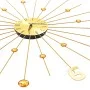 Goldene Metallwanduhr 70 cm von vidaXL, Wanduhren - Ref: Foro24-283857, Preis: 69,30 €, Rabatt: %
