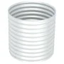 Arriate de acero galvanizado plateado 80x80x81 cm de , Maceteros y jardineras - Ref: Foro24-45515, Precio: 99,70 €, Descuento: %