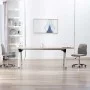 Dining chairs 2 units light gray fabric by vidaXL, dining chairs - Ref: Foro24-283599, Price: 91,94 €, Discount: %