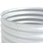 Arriate de acero galvanizado plateado 80x80x81 cm de , Maceteros y jardineras - Ref: Foro24-45515, Precio: 99,70 €, Descuento: %