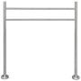 Stainless steel support for 2 outdoor mailboxes by , Posts for mailboxes - Ref: Foro24-50355, Price: 56,58 €, Discount: %